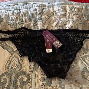 6️⃣8️⃣3️⃣Adore Me Midnight Black Lace Panties